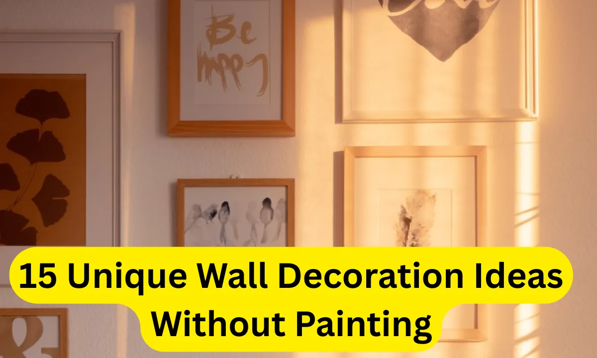 15 Unique Wall Decoration Ideas