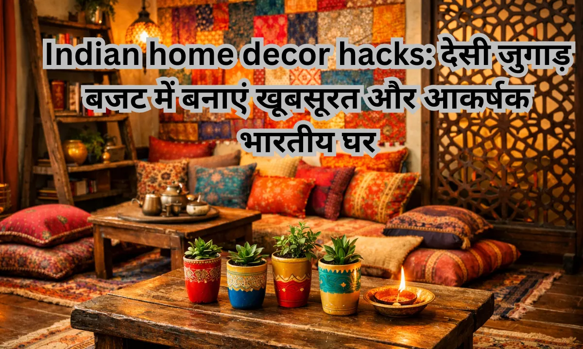 Indian home decor hacks