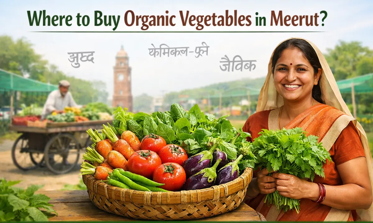Where to Buy Organic Vegetables in Meerut